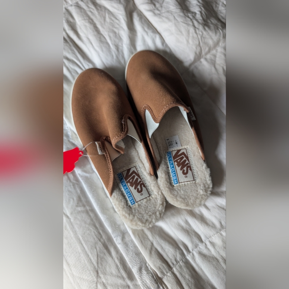 Vans Women's Slip-On Suede Mule - Brown - Picture 5 of 5